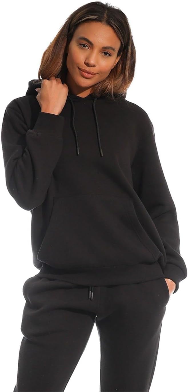 Light & Shade LSLSWT005 Top Hoodie Super Soft Touch Loungewear for Women
