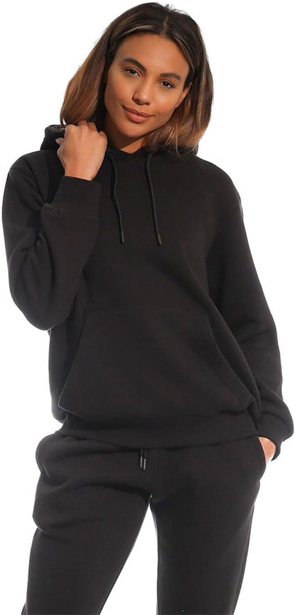 Light & Shade LSLSWT005 Top Hoodie Super Soft Touch Loungewear for Women