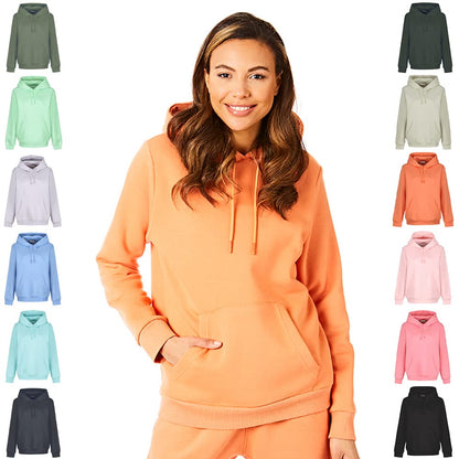 Light & Shade LSLSWT005 Top Hoodie Super Soft Touch Loungewear for Women
