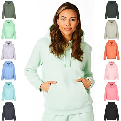 Light & Shade LSLSWT005 Top Hoodie Super Soft Touch Loungewear for Women