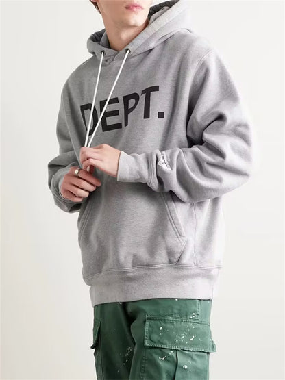 Trendy Letter Print Loose Hoodie Sweatshirt