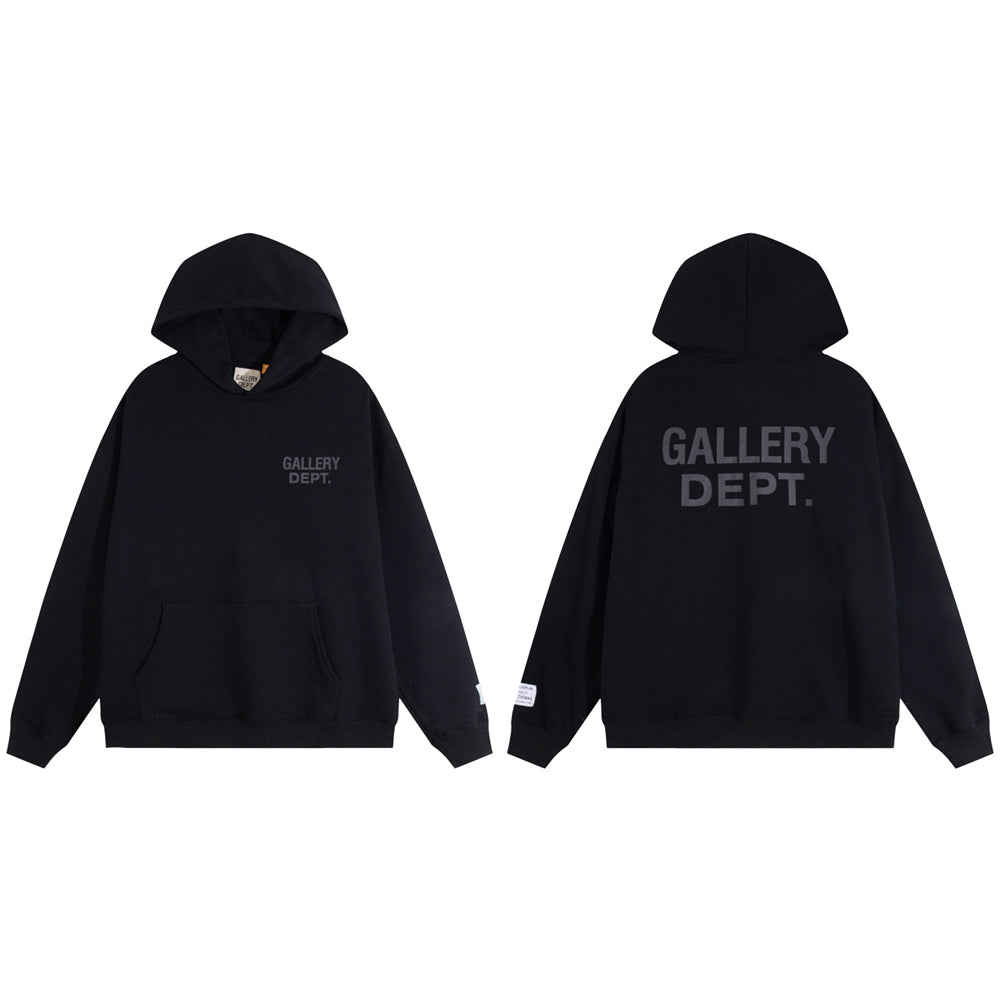 Gallery Dept Letter Print Casual Hoodie Sweatshirt