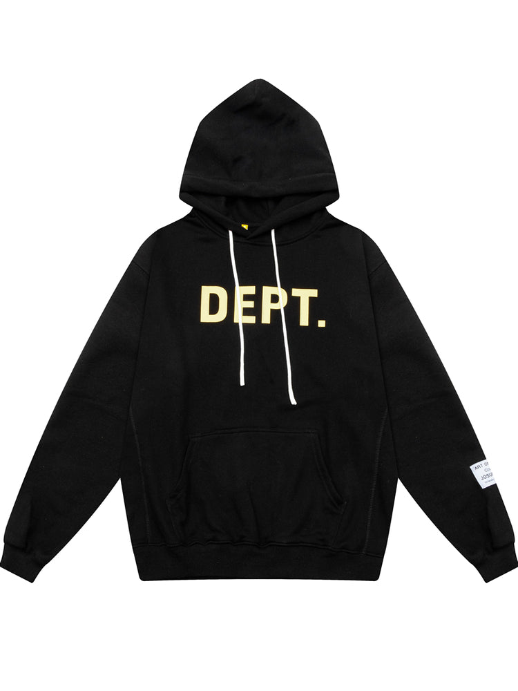 Trendy Letter Print Loose Hoodie Sweatshirt