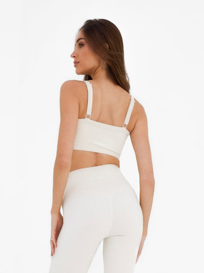 Ultimate Sports Bra - Chalk