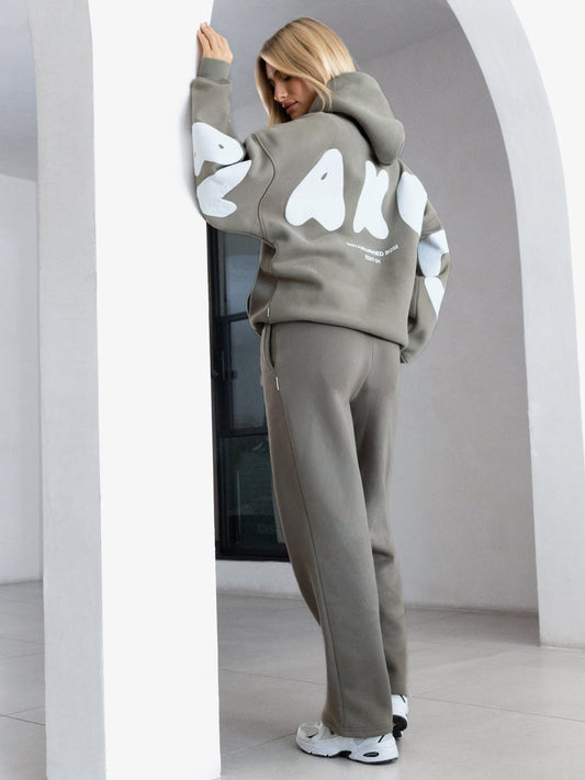 Oversized Hoodie - Safari Green