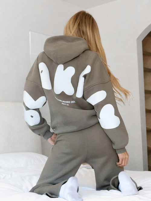 Cloud Isabel Oversized Hoodie - Safari Green