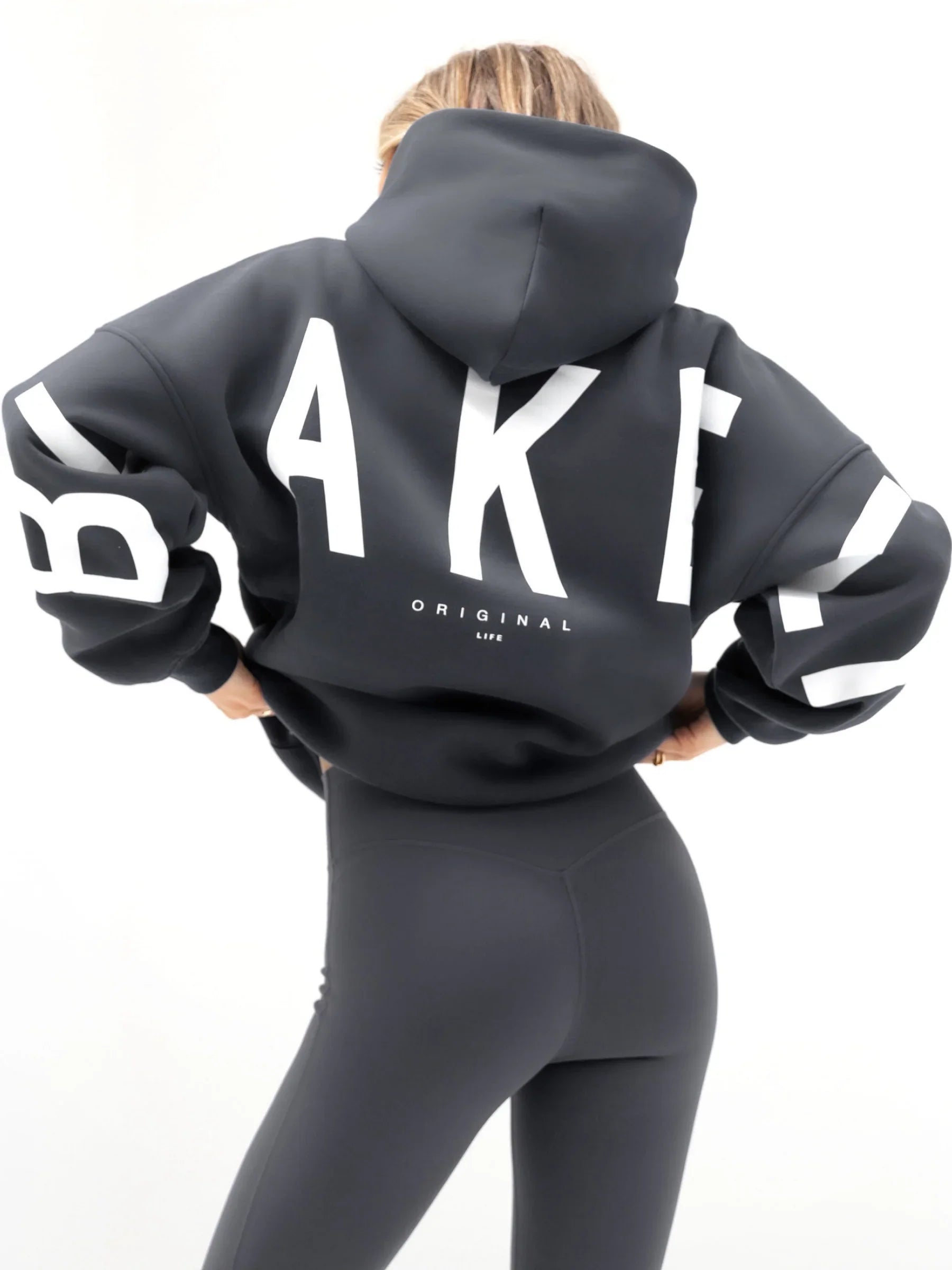 Isabel Oversized Hoodie - Charcoal