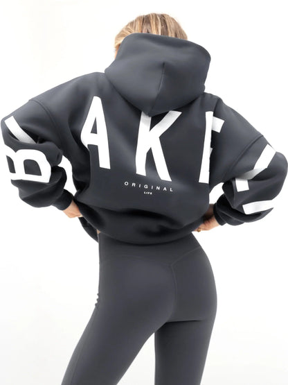 Isabel Oversized Hoodie - Charcoal