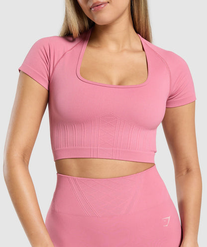 Corset Seamless Crop Top