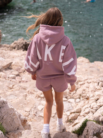 Isabel Oversized Hoodie - Dusty Pink