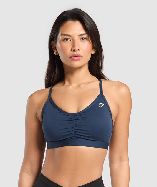 Ruched Sports Bra
