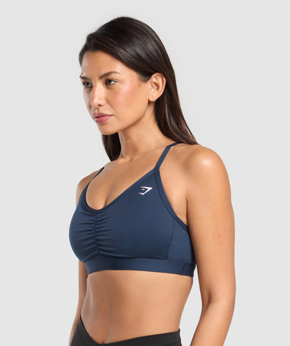 Ruched Sports Bra