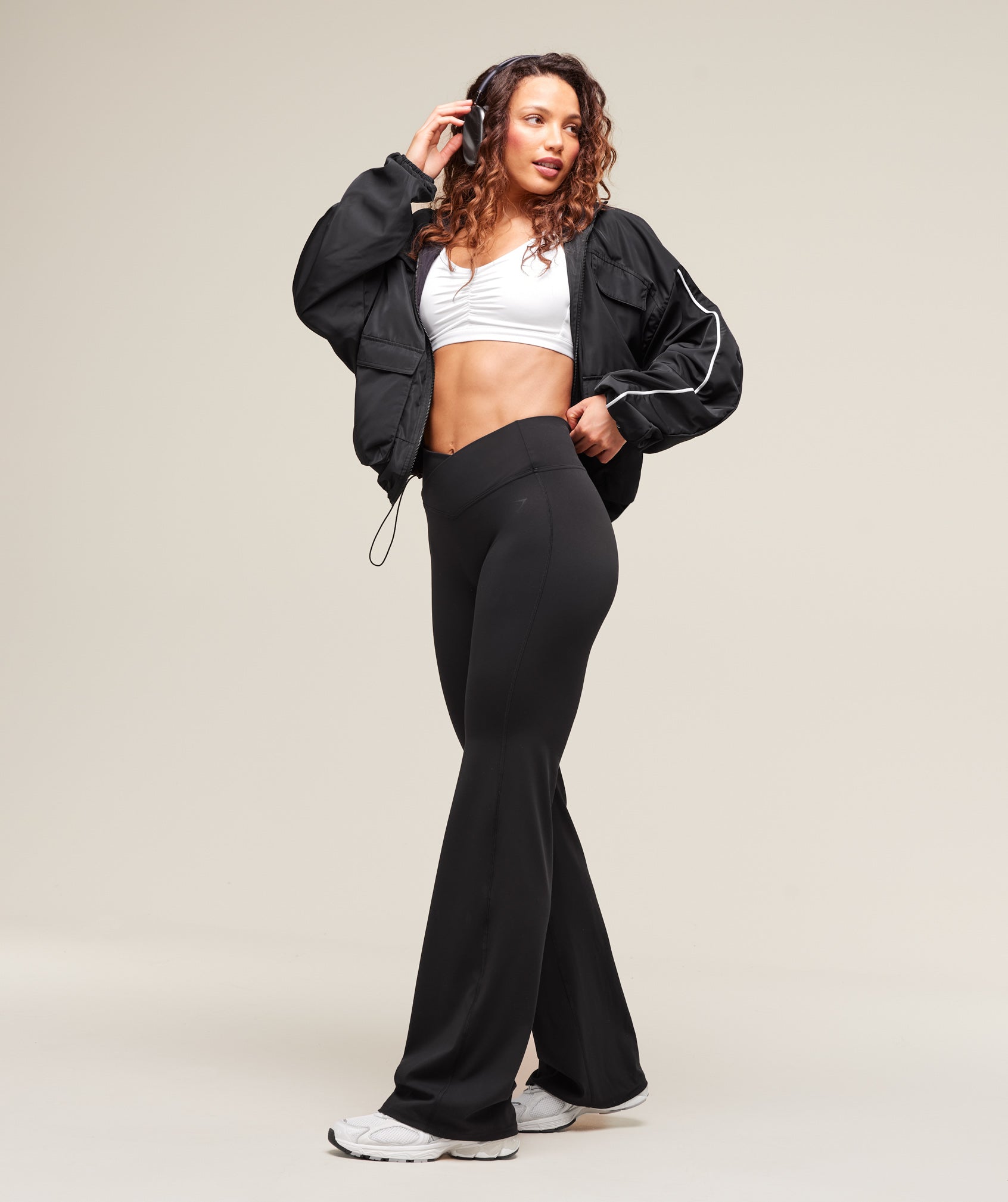 Ruched Sports Bra