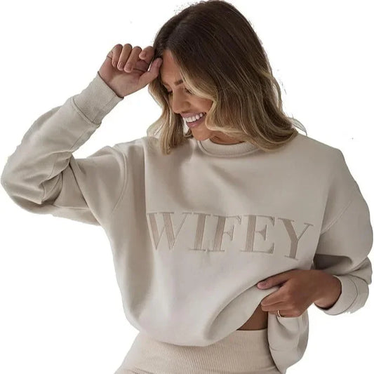 Wifey Statement Sweatshirt