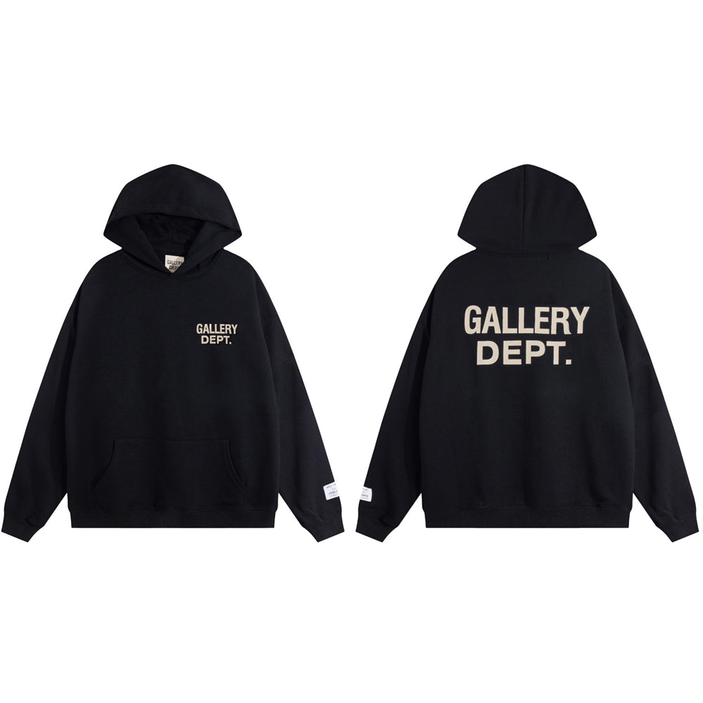 Gallery Dept Letter Print Casual Hoodie Sweatshirt