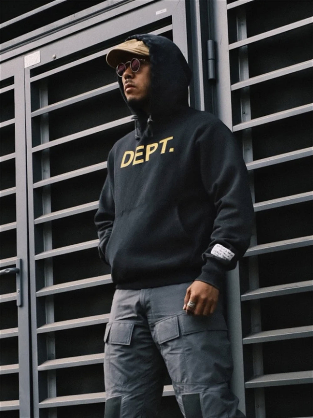 Trendy Letter Print Loose Hoodie Sweatshirt