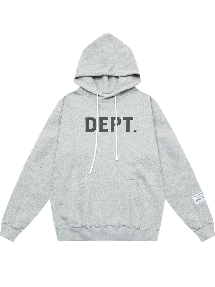 Trendy Letter Print Loose Hoodie Sweatshirt