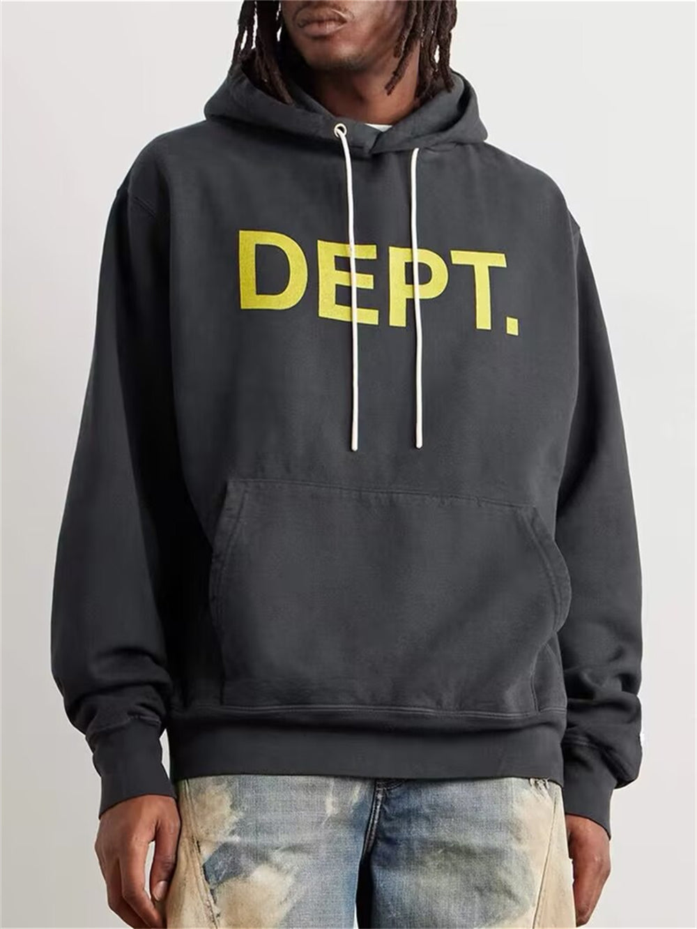 Trendy Letter Print Loose Hoodie Sweatshirt