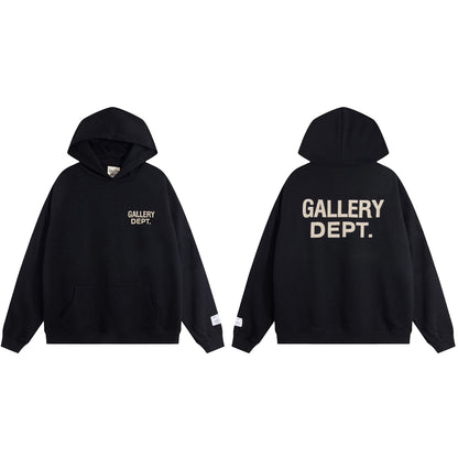 Gallery Dept Letter Print Casual Hoodie Sweatshirt