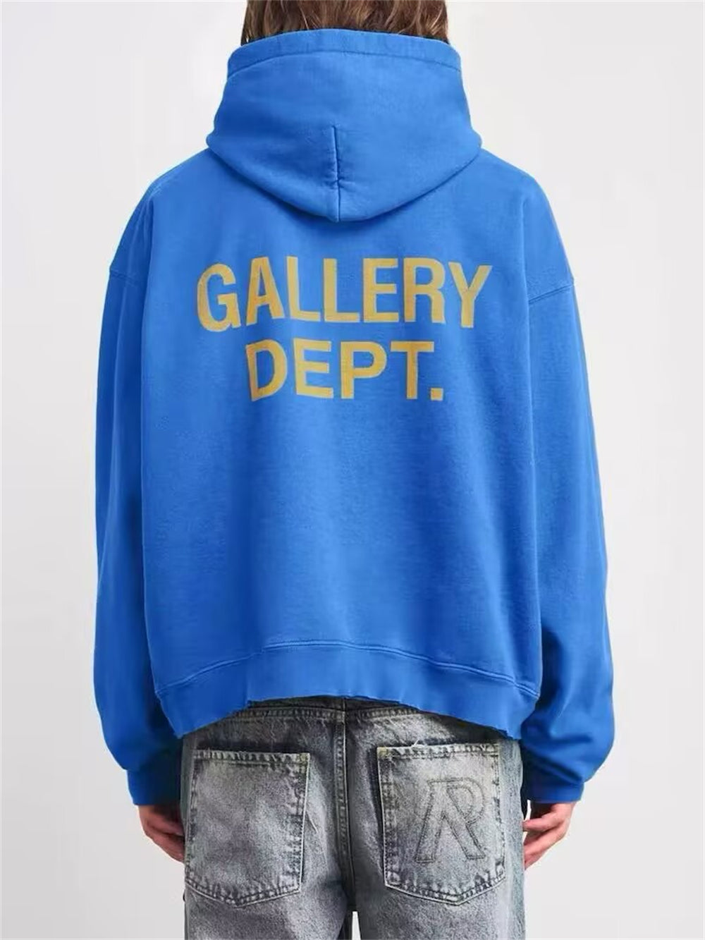 Gallery Dept Letter Print Casual Hoodie Sweatshirt