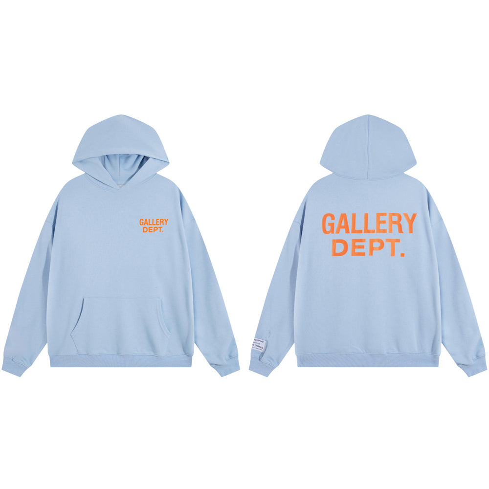 Gallery Dept Letter Print Casual Hoodie Sweatshirt