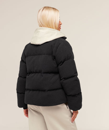Sherpa Puffer Jacket