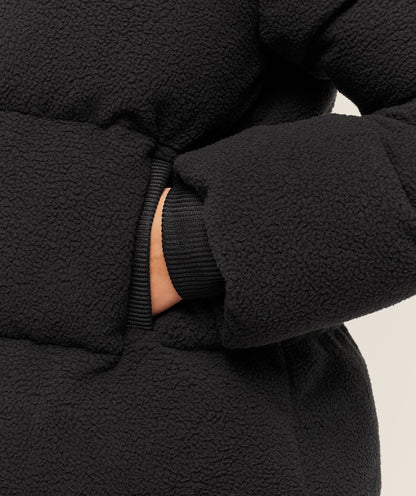 Sherpa Puffer Jacket