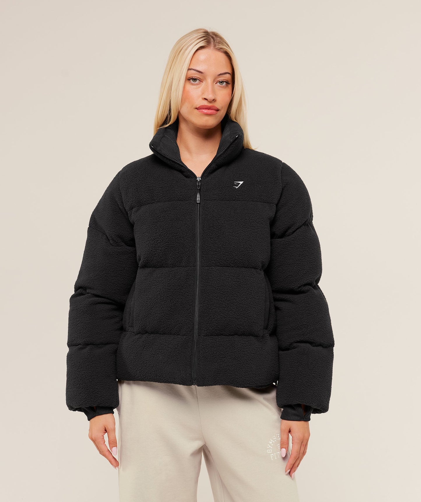 Sherpa Puffer Jacket