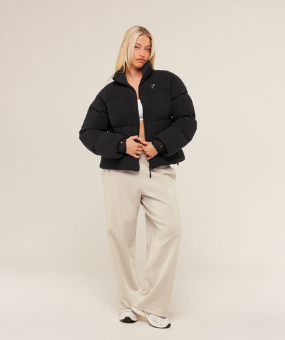 Sherpa Puffer Jacket