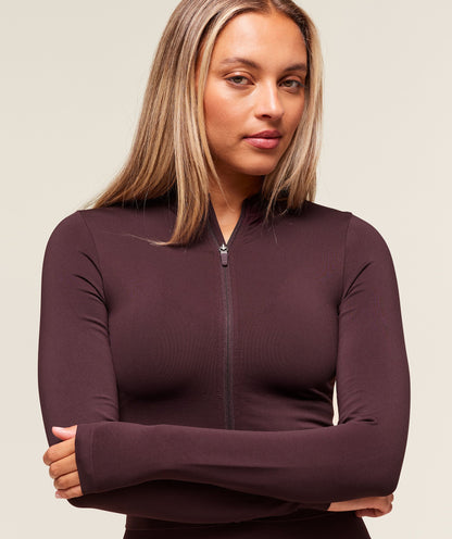 Everyday Seamless Zip Tracktop