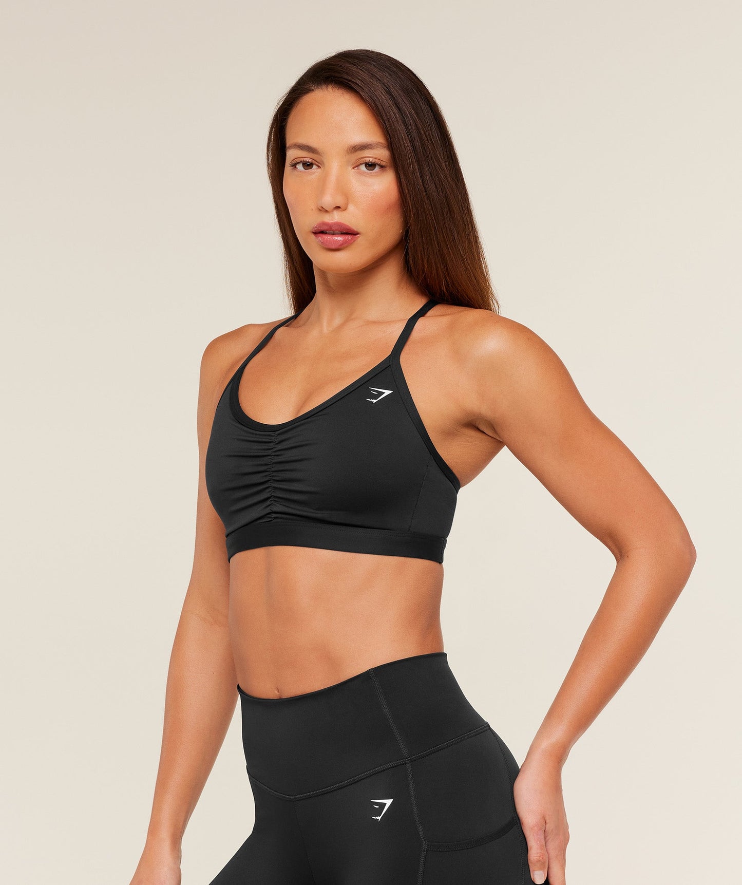 Ruched Sports Bra
