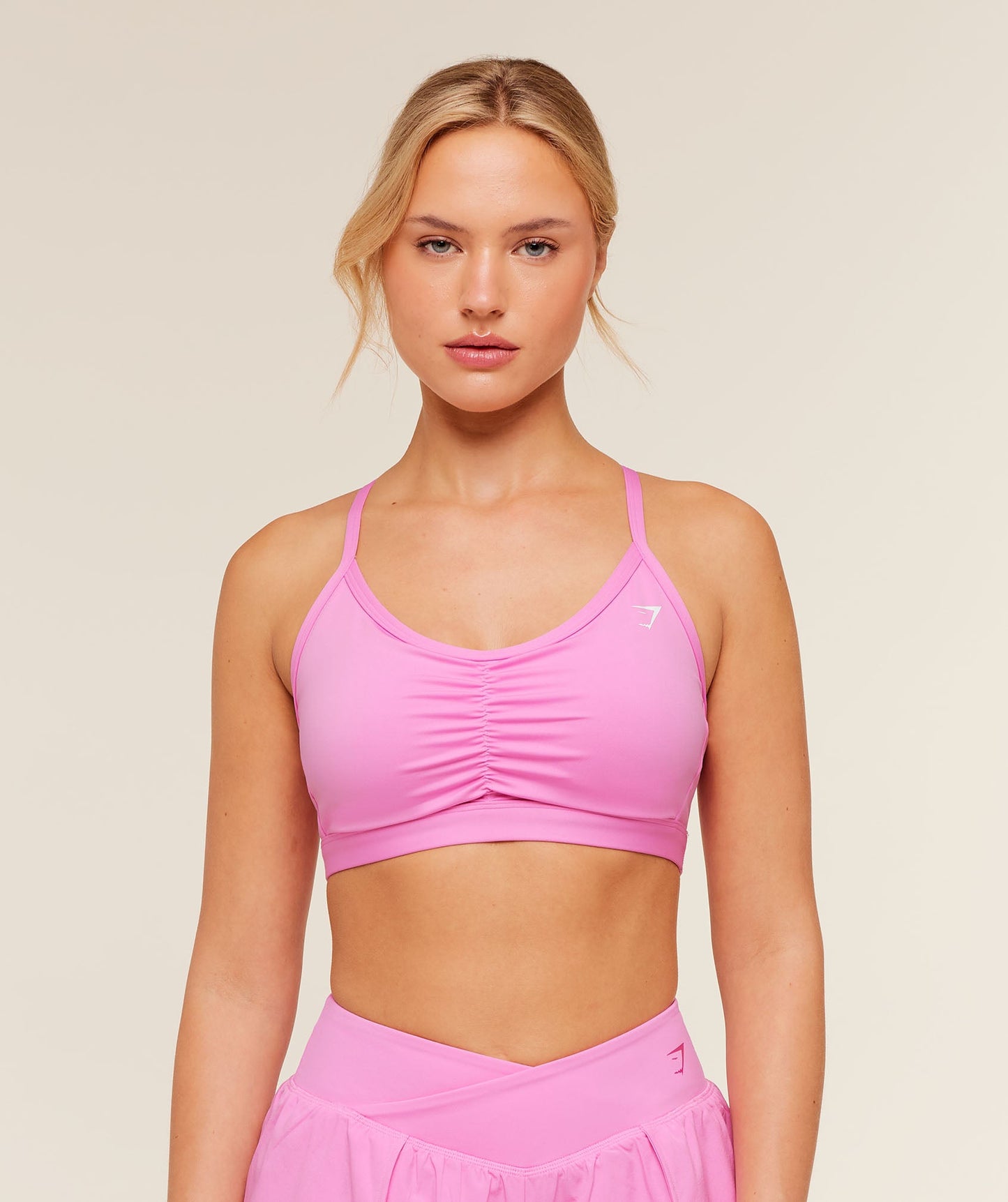 Ruched Sports Bra