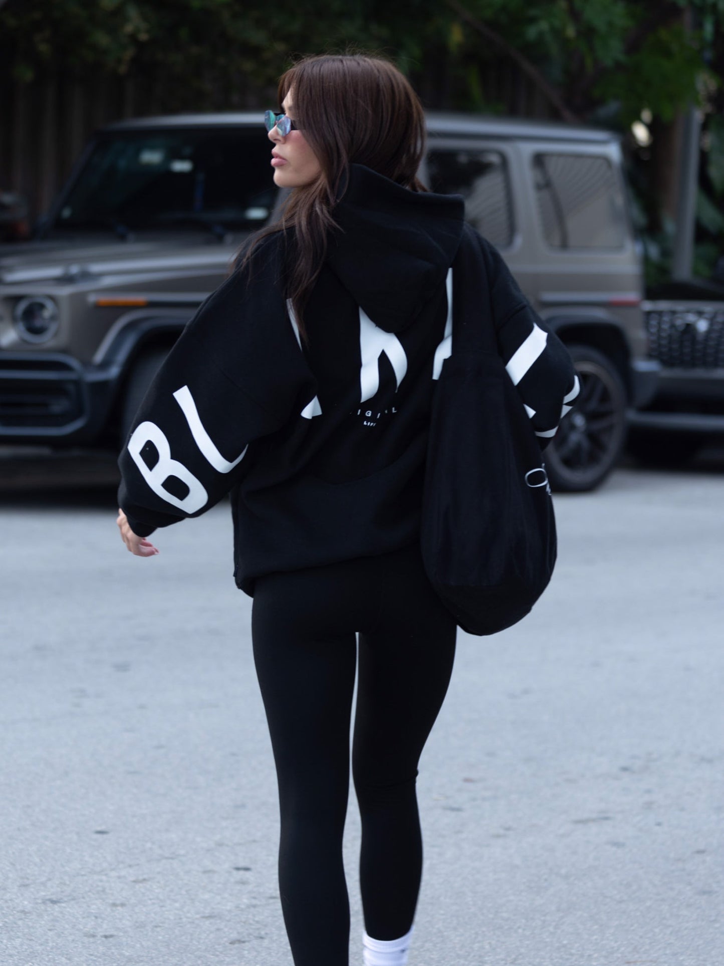 Isabel Hoodie & Leggings Set - Black