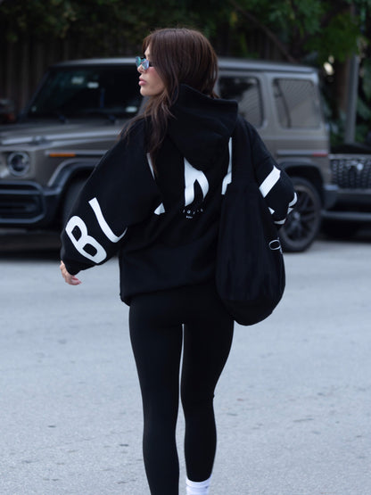Isabel Hoodie & Leggings Set - Black