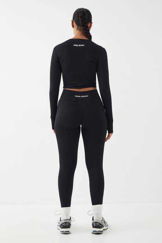 DSGN Studio Highwaist Sculpt Wrap Waist Legging
