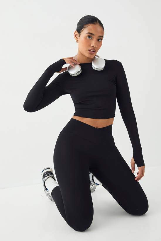 DSGN Studio Highwaist Sculpt Wrap Waist Legging