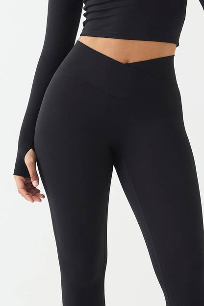 DSGN Studio Highwaist Sculpt Wrap Waist Legging