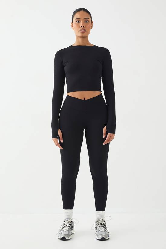 DSGN Studio Highwaist Sculpt Wrap Waist Legging