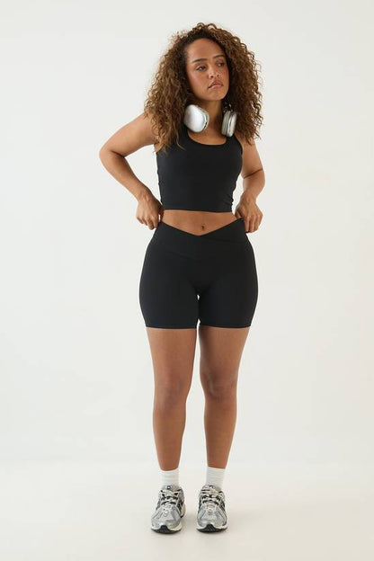 DSGN Studio Sculpt Cut Out Racer Back Sports Bra