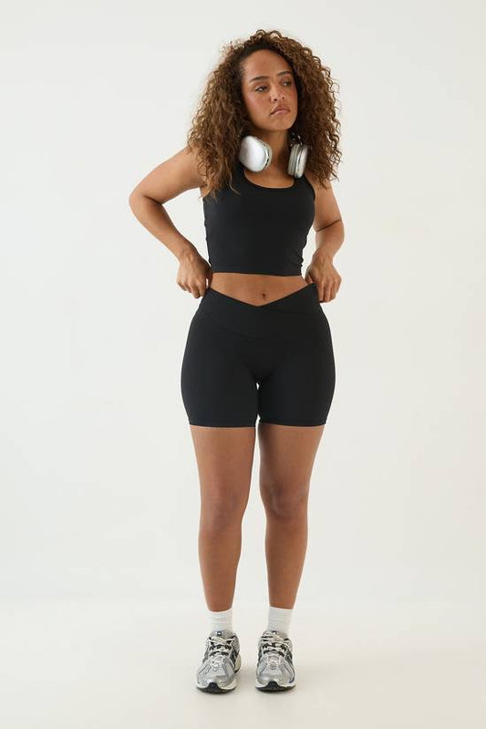 DSGN Studio Sculpt Cut Out Racer Back Sports Bra