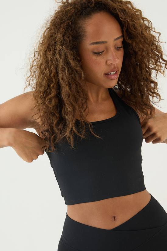DSGN Studio Sculpt Cut Out Racer Back Sports Bra