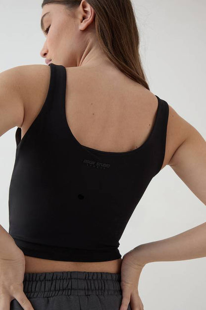 DSGN Studio Sculpt Longline Plunge Sports Bra